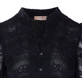 GIACCA IN PIZZO MACRAMÉ
