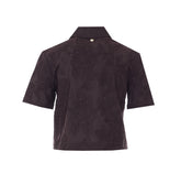 SHIRT WITH EMBROIDERY AND SEQUINES