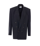 DOUBLE BREASTED IN SILK HABOTAI JACKET
