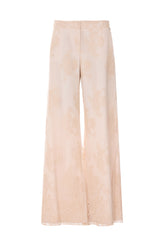 SILVA PANTALONE A PALAZZO IN PIZZO