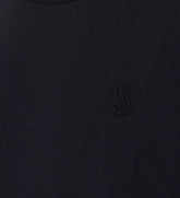 T-SHIRT CON FIAMMA RICAMATA