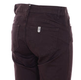 SKINNY PANTS WITH EMBROIDERY IN SANGALLO