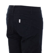 PANTALONI SKINNY CON RICAMO IN SANGALLO