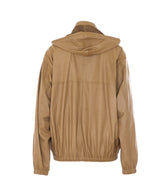 BLOUSON IN FINE BABY CALF CON CAPPUCCIO
