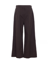 FLARE POPLIN PANTS