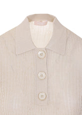 POLO IN MAGLIA E LUREX