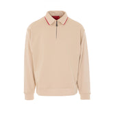 POLO HALF ZIP CON LOGO
