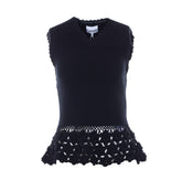 VEST IN COTTON CROCHET