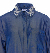 CAMICIA CON COLLETTO REMOVIBILE