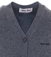 CASHMERE VEST CARDIGAN