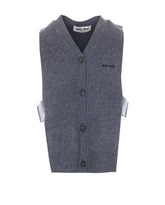 CASHMERE VEST CARDIGAN