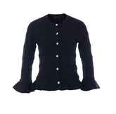 CARDIGAN WITH VOLANT