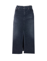 GONNA MIDI IN DENIM