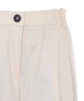 BRESCELLO FLAME PANTS WITH IRONED FOLD