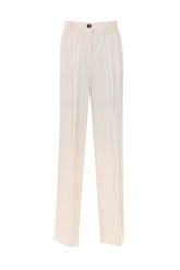 BRESCELLO FLAME PANTS WITH IRONED FOLD