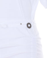 ANGUILLARA SHORT DRESS WITH BELT