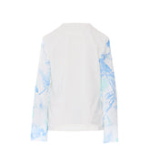 T-SHIRT A MANICA LUNGA CON STAMPA FLOREALE