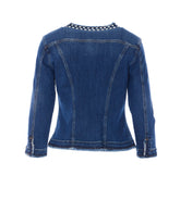 GIACCA IN DENIM CON BORCHIE