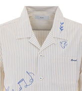 STRIPED HAND DRAWING SHIRT