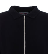 CARDIGAN CON ZIP SLIPPERY KNIT