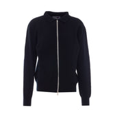 CARDIGAN CON ZIP SLIPPERY KNIT