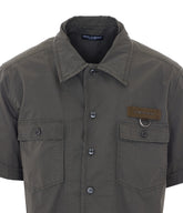 CAMICIA A MANICA CORTA CON LOGO