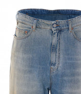 STRAIGHT JEANS WITH NUMERIC LOGO TAG