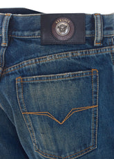 JEANS DRITTO DISTRESSED