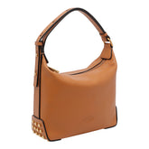 BORSA METAL DOTS IN PELLE MINI