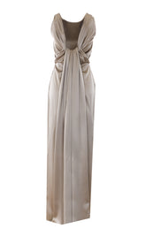 MXEAZOTO SATIN DRESS