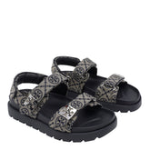 T MONOGRAM SPORT SANDALS