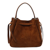 ROMY SUEDE BUCKET BAG