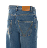 FLARED JEANS MEDIUM WASH INDIGO