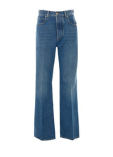 FLARED JEANS MEDIUM WASH INDIGO