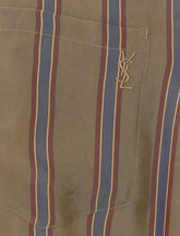 STRIPED CASSANDRE SHIRT