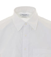 CAMICIA A MANICA CORTA OXFORD STRAIGHT FIT CON LOGO