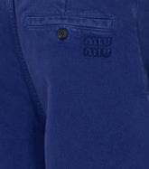 PANTALONE CON LOGO MIU MIU