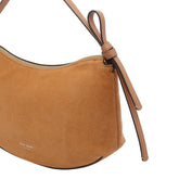 LOOP SUEDE SHOULDER BAG