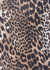 TANK TOP STAMPA ANIMALIER CON LOGO
