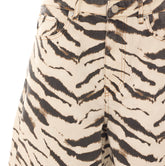 LARI WIDE JEANS IN ZEBRA DENIM