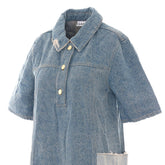 ABITO PATCHWORK IN DENIM