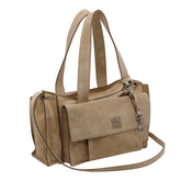 BORSA A TRACOLLA UTILITAIRE IN SUEDE
