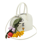 MINI BORSA IN PELLE GOFFRATA