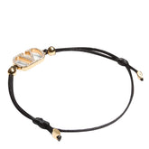 VLOGO SIGNATURE STRASS BRACELET