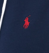 FELPA CON ZIP CON LOGO