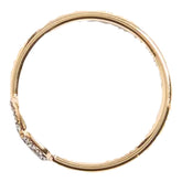 ANELLO VLOGO SIGNATURE CON CRISTALLI SWAROVSKI