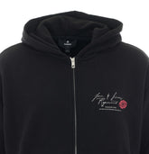 FELPA CON ZIP E CAPPUCCIO LOVE AND KISSES