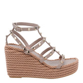 SANDALO CON ZEPPA ROCKSTUD