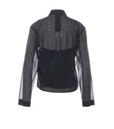STRETCH SILK CHIFFON SHIRT