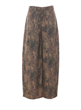 PAISLEY PRINT JEANS